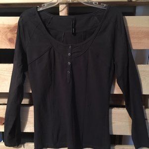Vero Moda ADDed dark gray long sleeve top